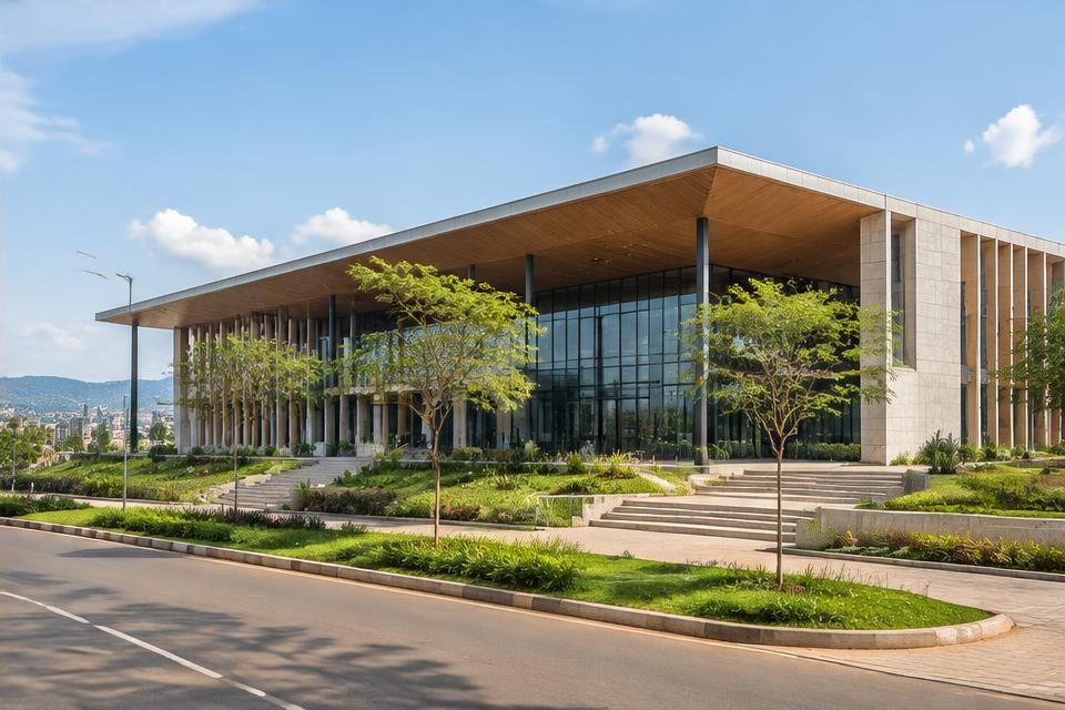Contemporary civic architecture in Kigali