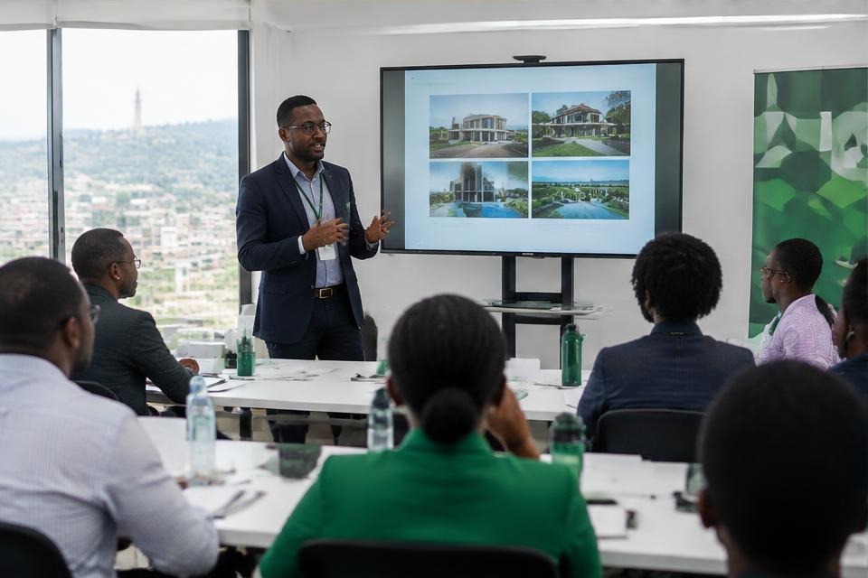 Architects attending a professional workshop in Kigali